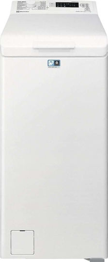 Electrolux Πλυντήριο Ρούχων Άνω Φόρτωσης 6kg με Τεχνολογία Ατμού 1200 Στροφών EW2TN25262P