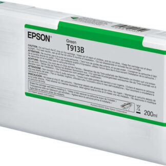 Epson T913B Green 200ml Γνήσιο Μελάνι Εκτυπωτή InkJet Πράσινο (C13T913B00)