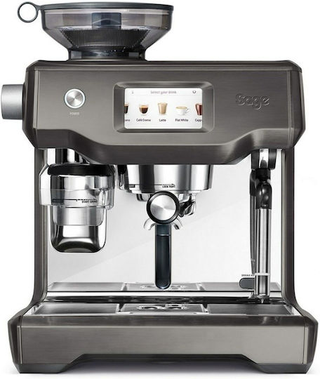 Sage The Oracle Touch Αυτόματη Μηχανή Espresso 2400W Πίεσης 15bar με Μύλο Άλεσης Stainless Steel