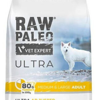 RAW PALEO Ultra Medium&Large Adult Turkey - dry dog ??food - 10 kg