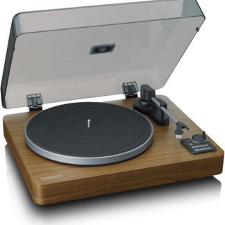 Lenco LBTA-165 LBTA-165WOOD Βαλιτσάκι Πικάπ Καφέ