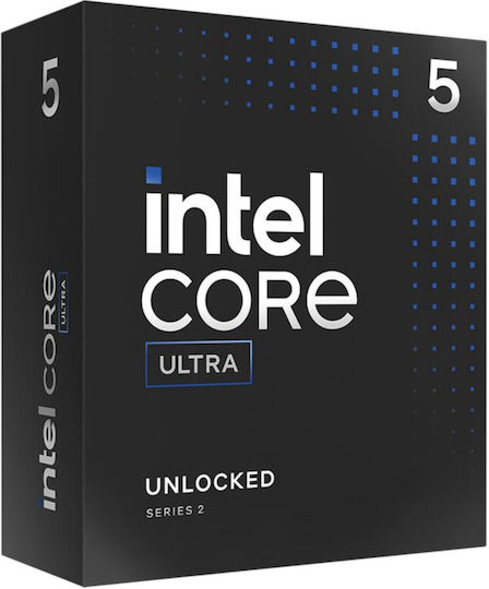 Intel Ultra 5 245KF 3.60GHz Επεξεργαστής 14 Πυρήνων για Socket 1851 σε Κουτί