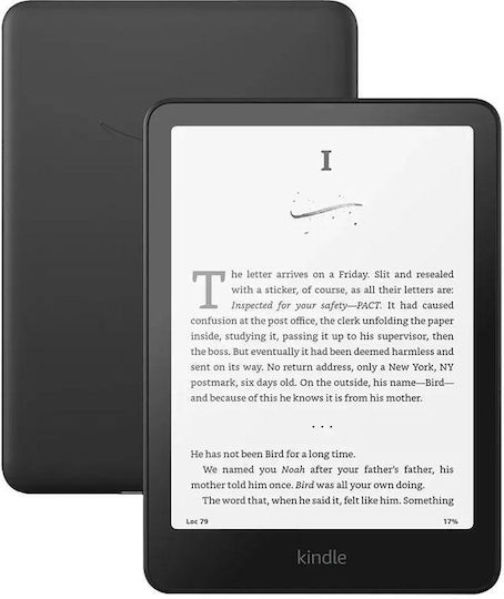 Amazon Kindle Paperwhite 2024 με Οθόνη Αφής 6.8" (16GB) Μαύρο