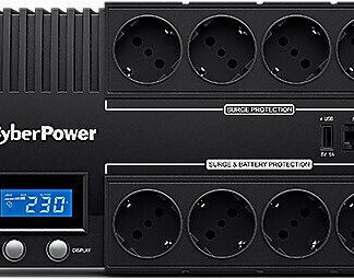 CyberPower BR1200ELCD uninterruptible power supply (UPS) Line-Interactive 1.2 kVA 720 W 8 AC outlet(s)