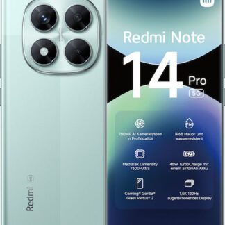 Xiaomi Redmi Note 14 Pro 5G 16.9 cm (6.67 ) Dual SIM USB Type-C 8 GB 256 GB 5110 mAh Green