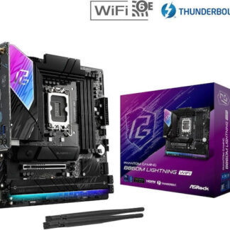 ASRock B860 Lightning WiFi Motherboard Micro ATX με Intel 1851 Socket
