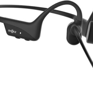 SHOKZ OpenComm2 2025 Upgrade Wireless Bluetooth Bone Conduction Videoconferencing Headset with USB-C Charging Port | 16 Hr Talk Time  29m Wireless Range  1 Hr Charge Time | Includes Noise Cancelling Boom Mic  Black