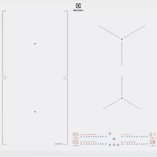 Electrolux Επαγωγική Εστία Αυτόνομη 59x52εκ. Λευκή Κωδικός: CIS62450FW