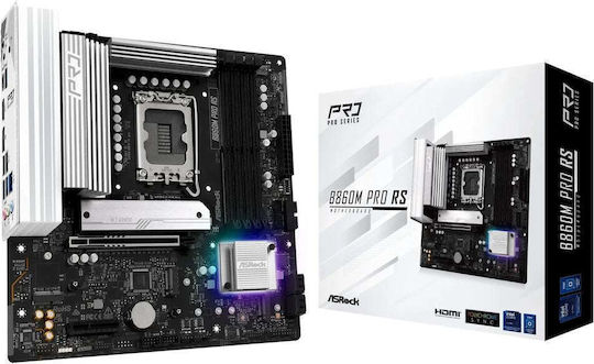 ASRock B860M Pro RS Motherboard Micro ATX με Intel 1851 Socket