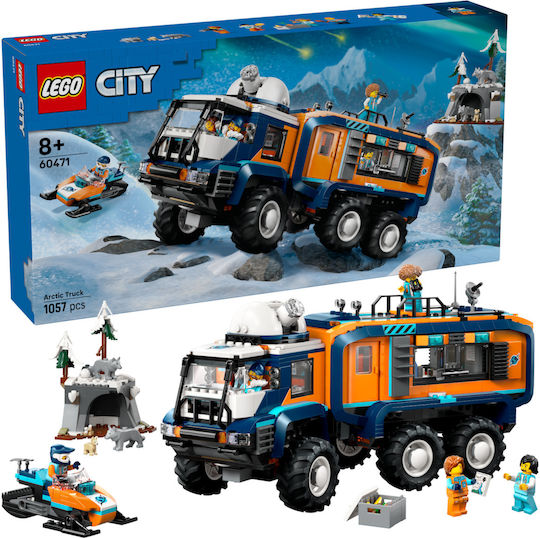 Lego City Arctic Explorer Science Lab Truck για 8+ Ετών 1.064τμχ Κωδικός: 60471