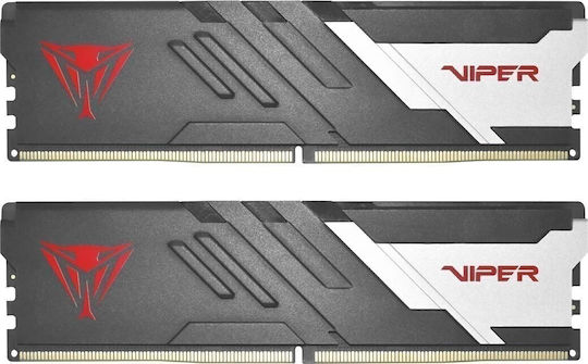 Patriot Viper Venom 64GB DDR5 RAM με 2 Modules (2x32GB) και Ταχύτητα 6000 για Desktop Κωδικός: PVV564G600C30K