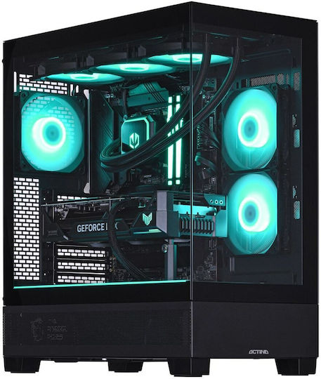 Actina 5901443416593 PC AMD Ryzen™ 9 9900X3D 32 GB DDR5-SDRAM 2 TB SSD NVIDIA GeForce RTX 5080 Midi Tower Black