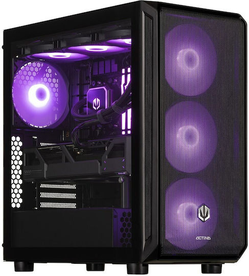 Actina 5901443414650 PC AMD Ryzen™ 9 9900X 32 GB DDR5-SDRAM 2 TB SSD AMD Radeon RX 9070 XT Midi Tower Black