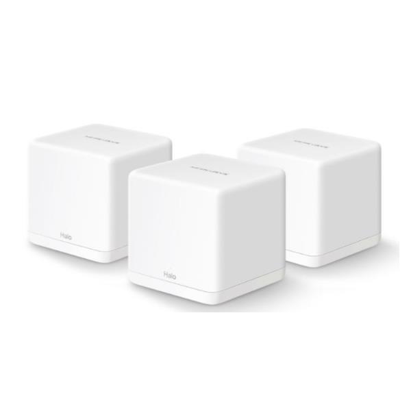 Mercusys Halo H30G v1 WiFi Mesh Network Access Point Wi‑Fi 5 Dual Band (2.4 & 5GHz) σε Τριπλό Kit
