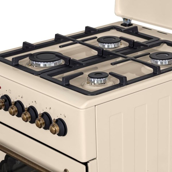 MPM MPM-56-KRM-14 Gas/electric cooker Cream - Image 2