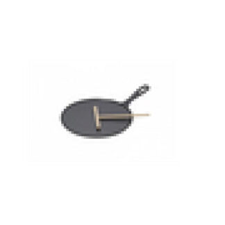 Le Creuset Cast Iron Crepe Pan 27cm black Schwarz (20136270000460)