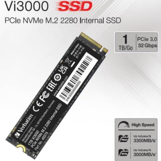 Vi3000 Internal PCIe NVMe M.2 SSD 1TB (49375V)