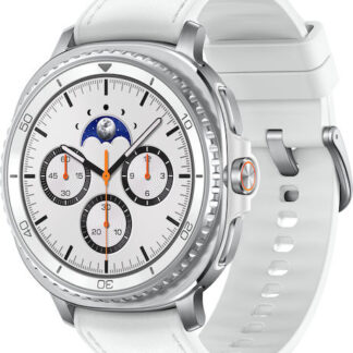 Samsung Galaxy Watch 8 Classic 3.3 cm (1.3 ) AMOLED 46 mm Digital 438 x 438 pixels Touchscreen Silver Wi-Fi GPS (satellite)