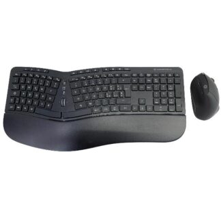 KIT TASTIERA E MOUSE ERGONOMICI WIRELESS (ORAZIO02IT)
