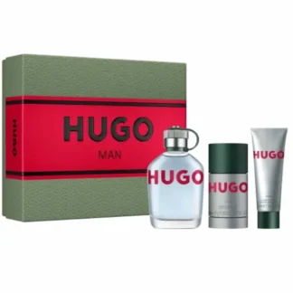 Hugo Man Eau De Toilette Spray 125ml Set 3 Pieces