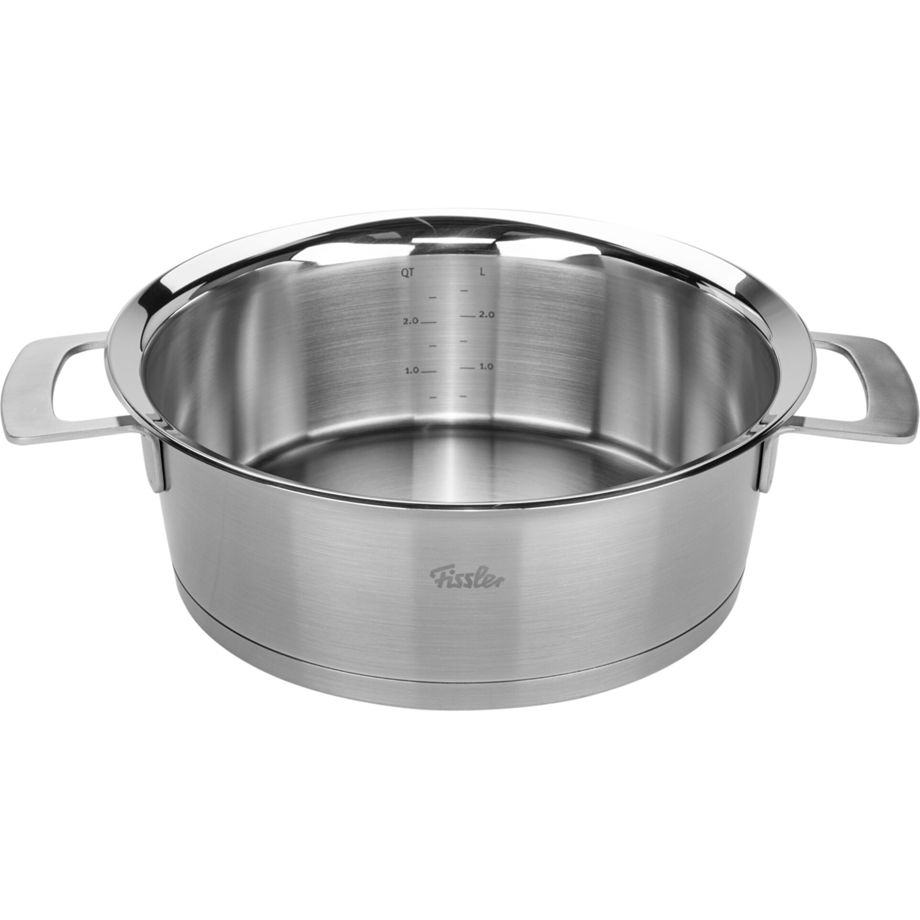Fissler Phi Collection Braten- topf mit Glasdeckel 24 cm, 3,9L - Image 2