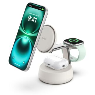 Belkin UltraCharge Pro 25W Qi2 mag.3-in-1 Ladest.ws. WIZ040kqSD