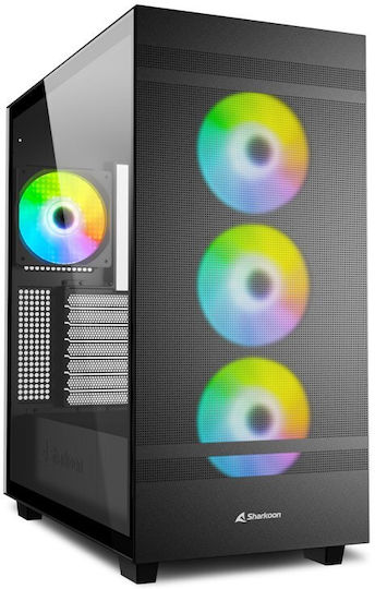 PC- Gehäuse Sharkoon Rebel C50 RGB black