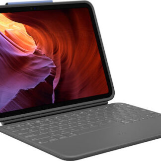 Keyboard Logitech Rugged Folio Deutsch Apple iPad (10th gen) Graphite (DE) (920-011200)