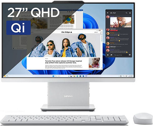 Lenovo IdeaCentre AIO 27IRH9 i5-13420H 27  QHD IPS 350nits AG 16GB DDR5 5200 SSD1TB Intel UHD Graphics Win11 Cloud Grey