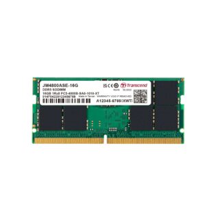 JM4800ASE-16G - DRAM DDR5 SO-DIMM 4800MHz da 16GB, 1Rx8 2Gx8 CL40 1.1V (JM4800ASE-16G)