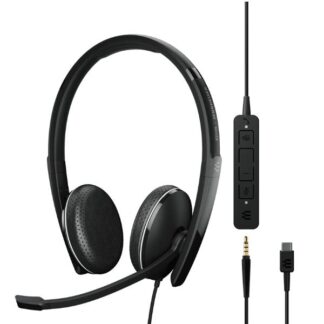 ADAPT 165T USB II, USB-C e Jack 3,5 mm, Cuffia stereo con microfono,  certificata Microsof