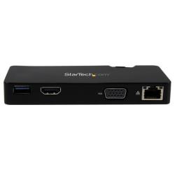 mini Dock USB3.0 HDMI/VGA/GBe (USB3SMDOCKHV)