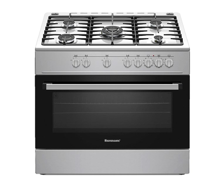 Ravanson KWGE-K90A Cheff (inox) gas and electric cooker