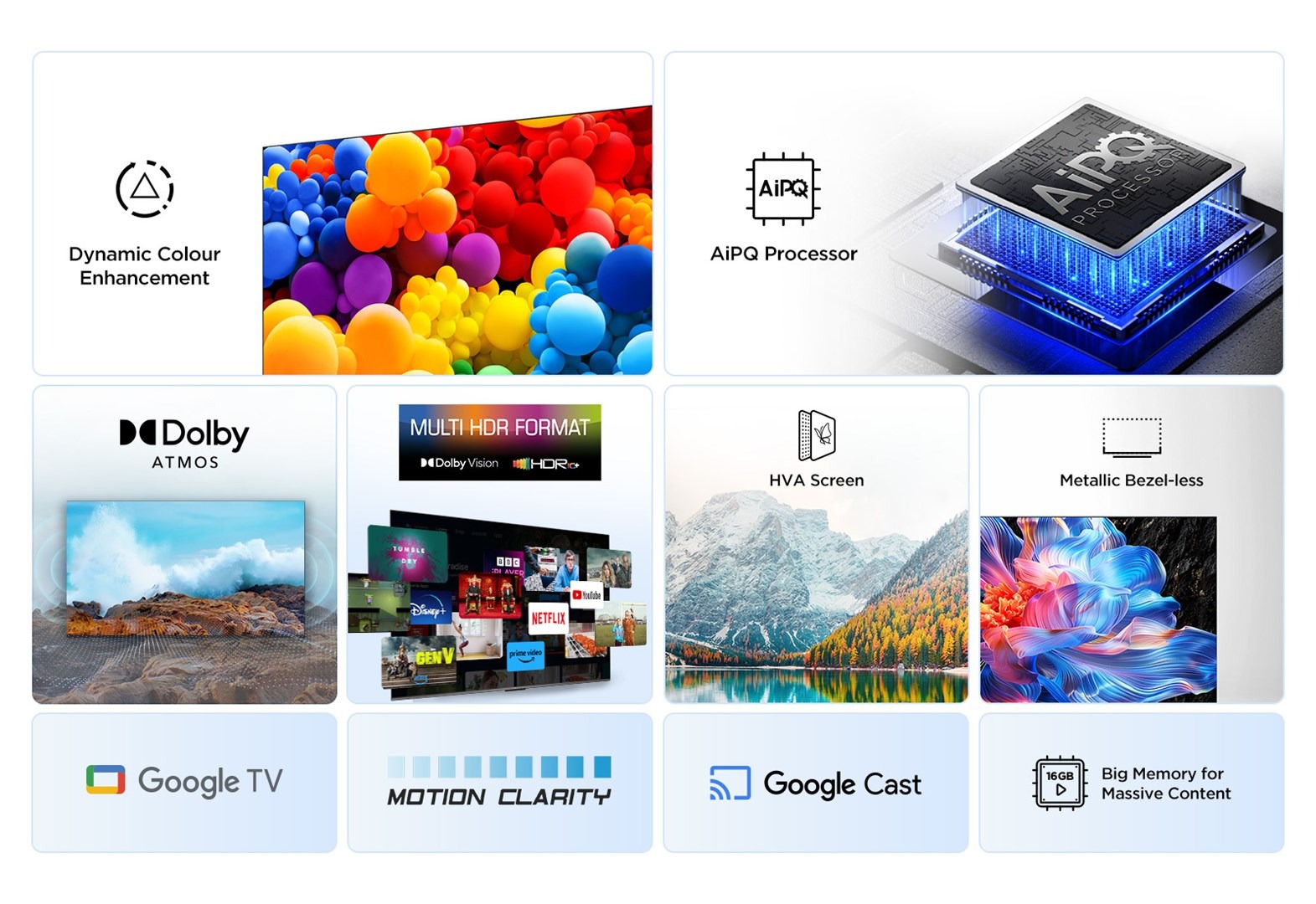 TCL V6C 43V6C TV 109.2 cm (43 ) 4K Ultra HD Smart TV Wi-Fi Metallic 260 cd/m2 - Image 11