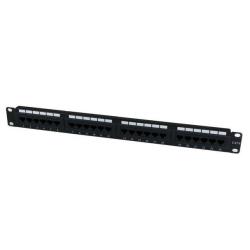 Patch Panel Cat6 -24 porte 1U (C6PANEL24)