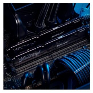 Kingston 16GB (2x8GB) DDR5 5600MT/s CL40 FURY Beast Black XMP (KF556C40BBK2-16)