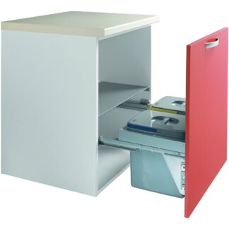 Teka ECO 60 30 L 2 basket(s) Galvanized steel Grey