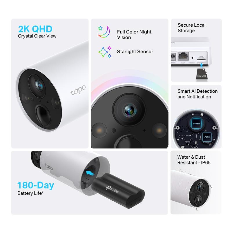 TP-LINK TPLINK IP-Kamera IPKamera Tapo C420 (TAPO C420) - Image 3