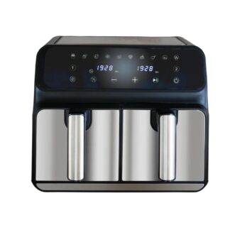 Unold Air Fryer Double Twin Zone black silver (58685)