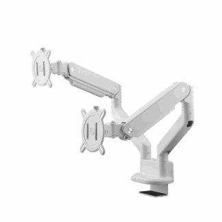 One for All Monitor Mount Solid Dual White         DM 4220