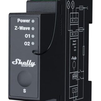 Shelly Qubino Wave Pro 2PM? electrical relay Black