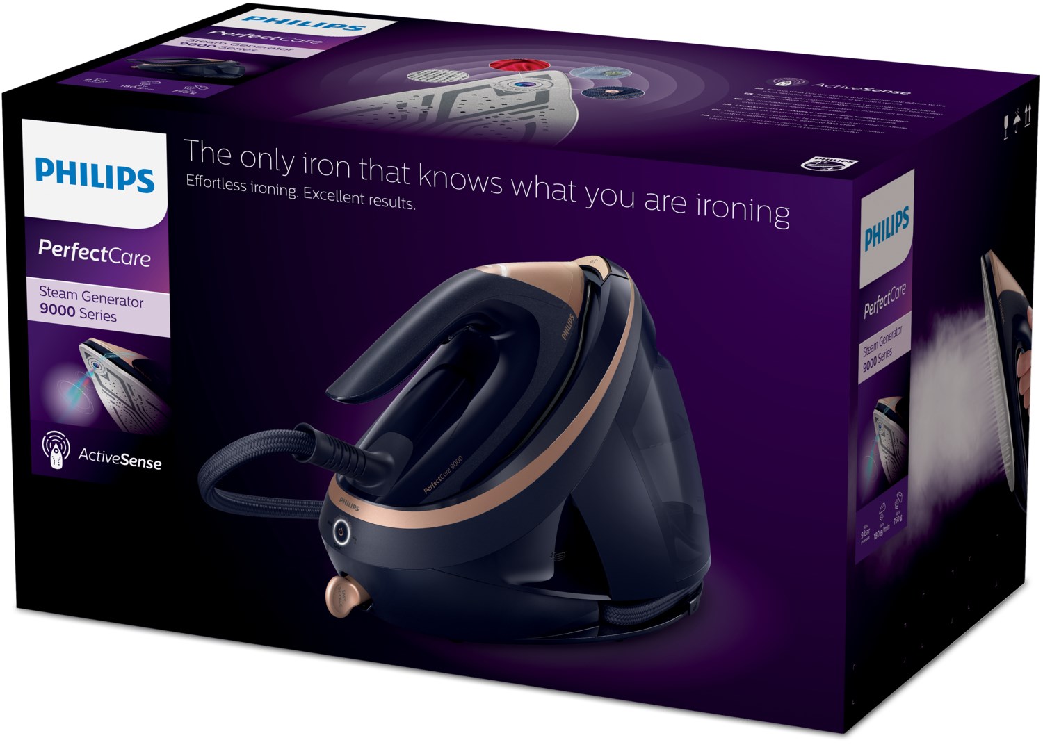 Philips PSG9050/20 steam ironing station 3100 W 1.8 L SteamGlide soleplate Black - Image 3