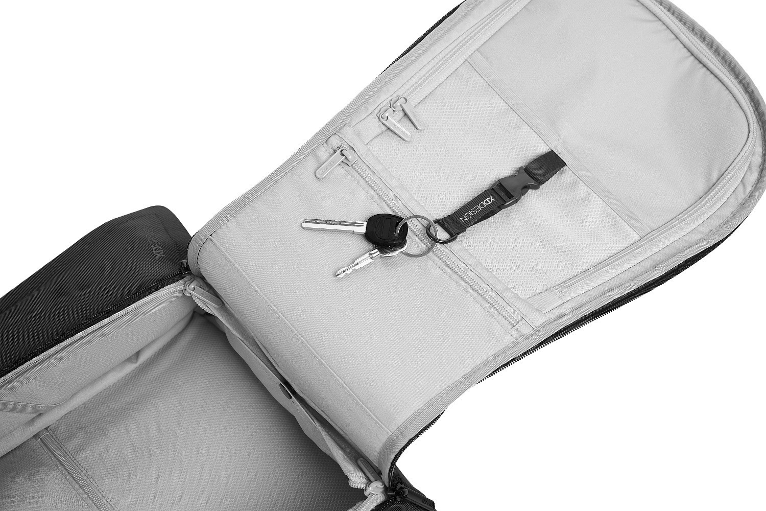 XD DESIGN BACKPACK BIZZ BACKPACK BLACK P/N: P705.931 - Image 6