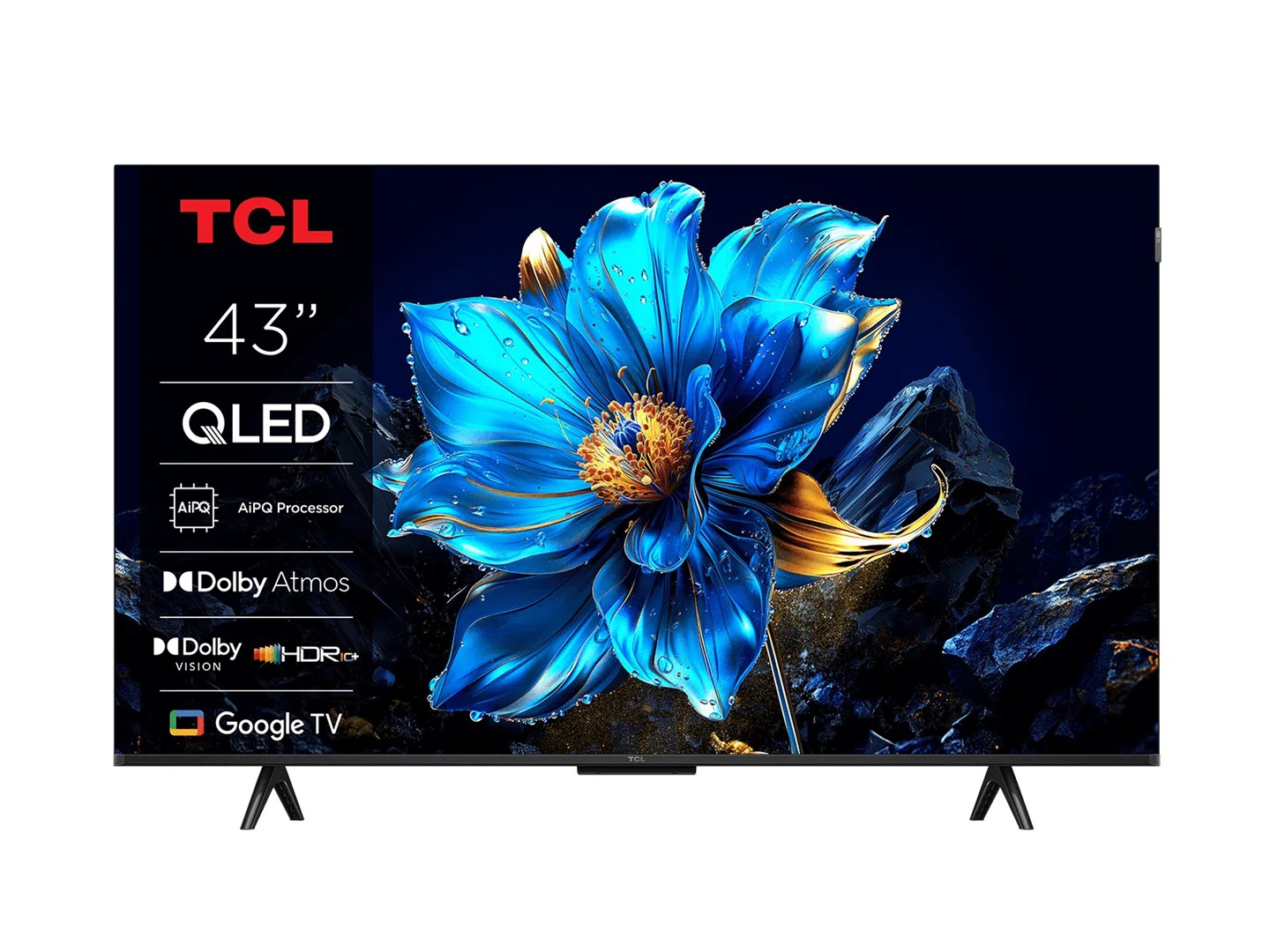 TCL T69C 43T69C TV 109.2 cm (43 ) 4K Ultra HD Smart TV Wi-Fi Metallic 350 cd/m2