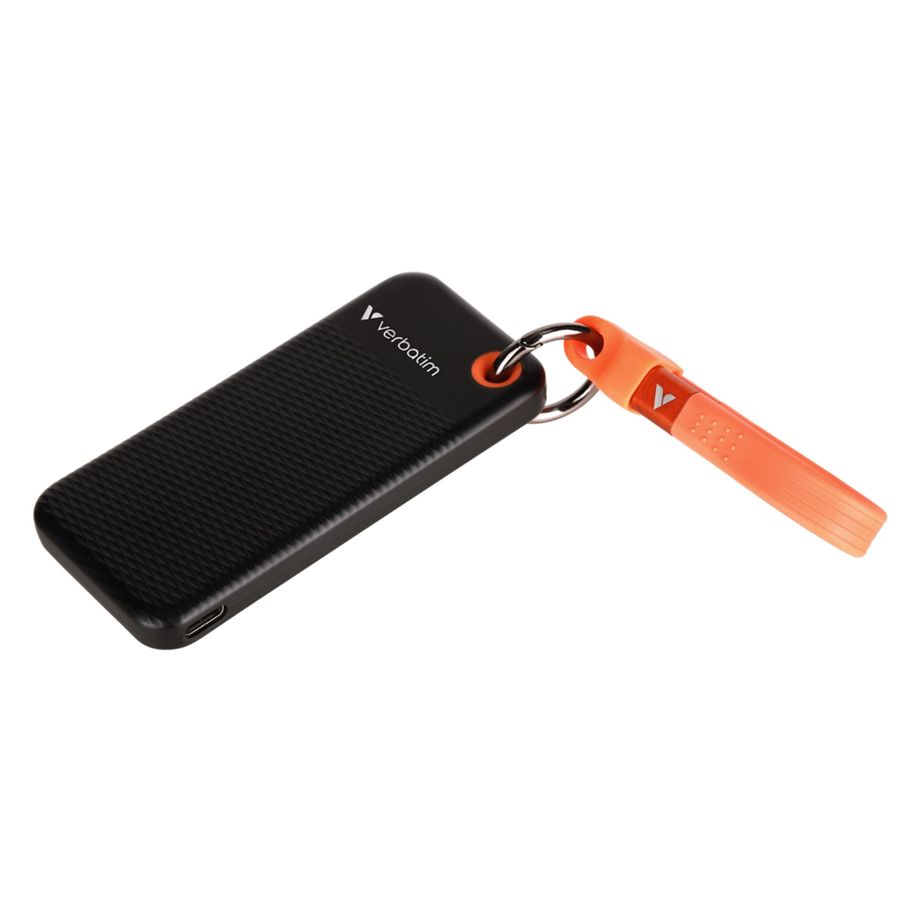 verbatim Pocket SSD USB 3.2 1TB Black/Orange 32193 - Image 2