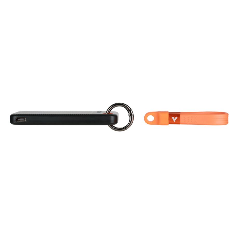 verbatim Pocket SSD USB 3.2 1TB Black/Orange 32193 - Image 4