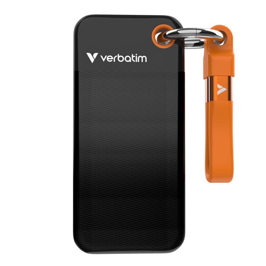 verbatim Pocket SSD USB 3.2 1TB Black/Orange 32193