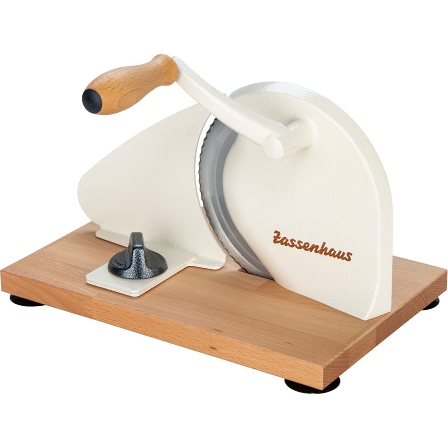 Zassenhaus manual bread slicer, cream - Image 2