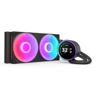 NZXT Liquid Cooler Kraken Elite 280 RGB Black Schwarz (2024) (RL-KR28E-B2) (RLKR28EB2)