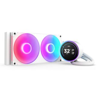 NZXT Liquid Cooler Kraken Elite 280 RGB White (2024) (RL-KR28E-W2) (RLKR28EW2)